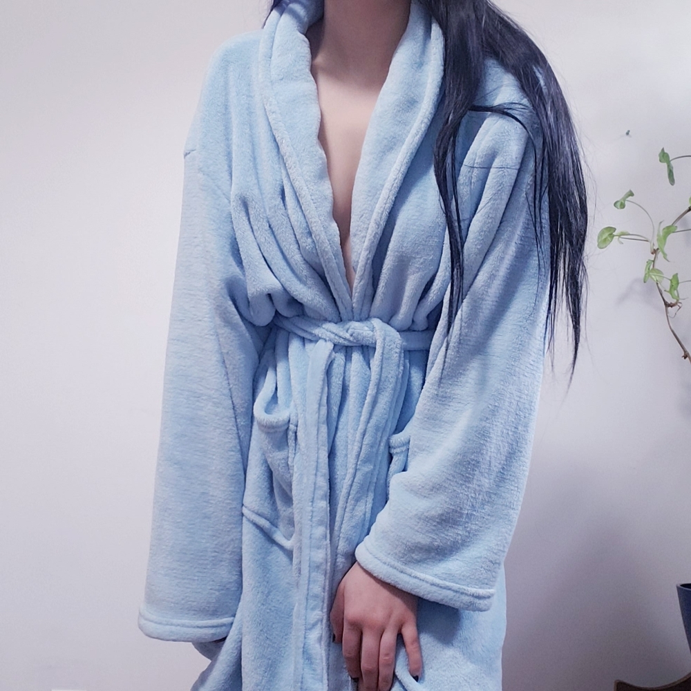 ✨2FOR15$✨Mayfair Sky Blue Bath Robe